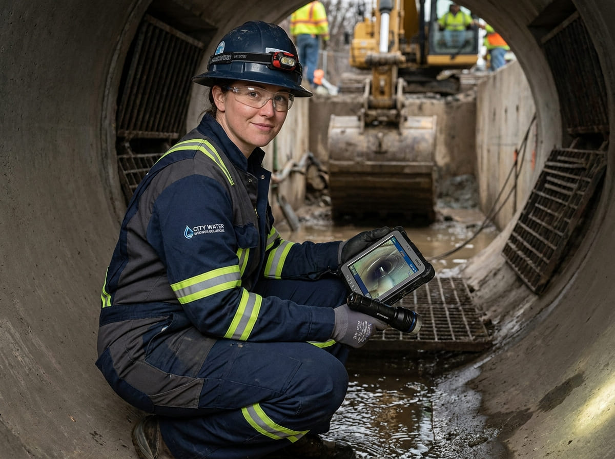 Sewer Line Inspection & Replacement in Gilmer